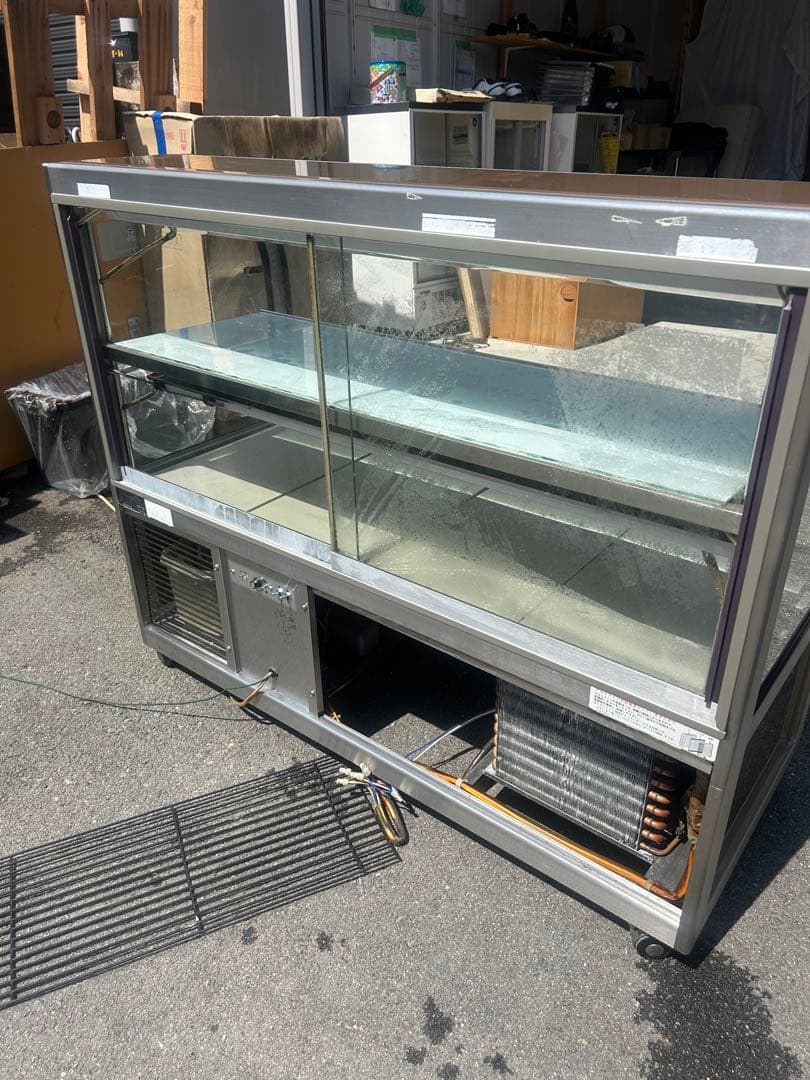 大穂製作所【冷蔵ショーケース】動作ok