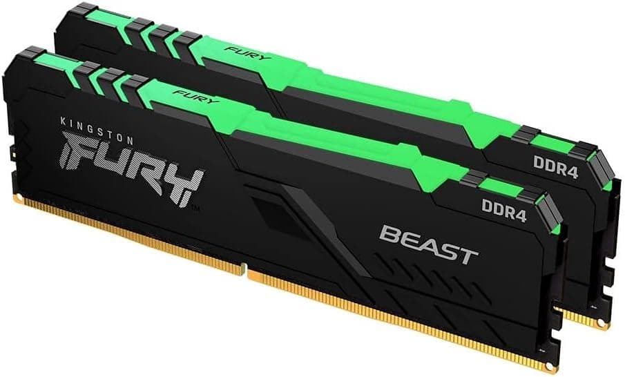 DDR4 32GB 3600MHz メモリー RGB(発光型) Kingston
