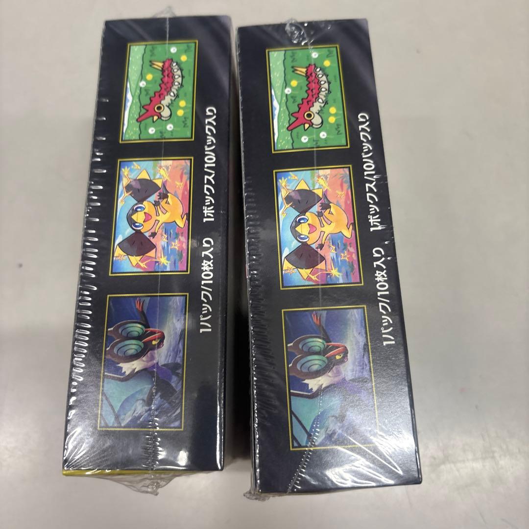 新品未使用ポケモンカードMEGAドリームexboxシュリンク付き　2ボックス