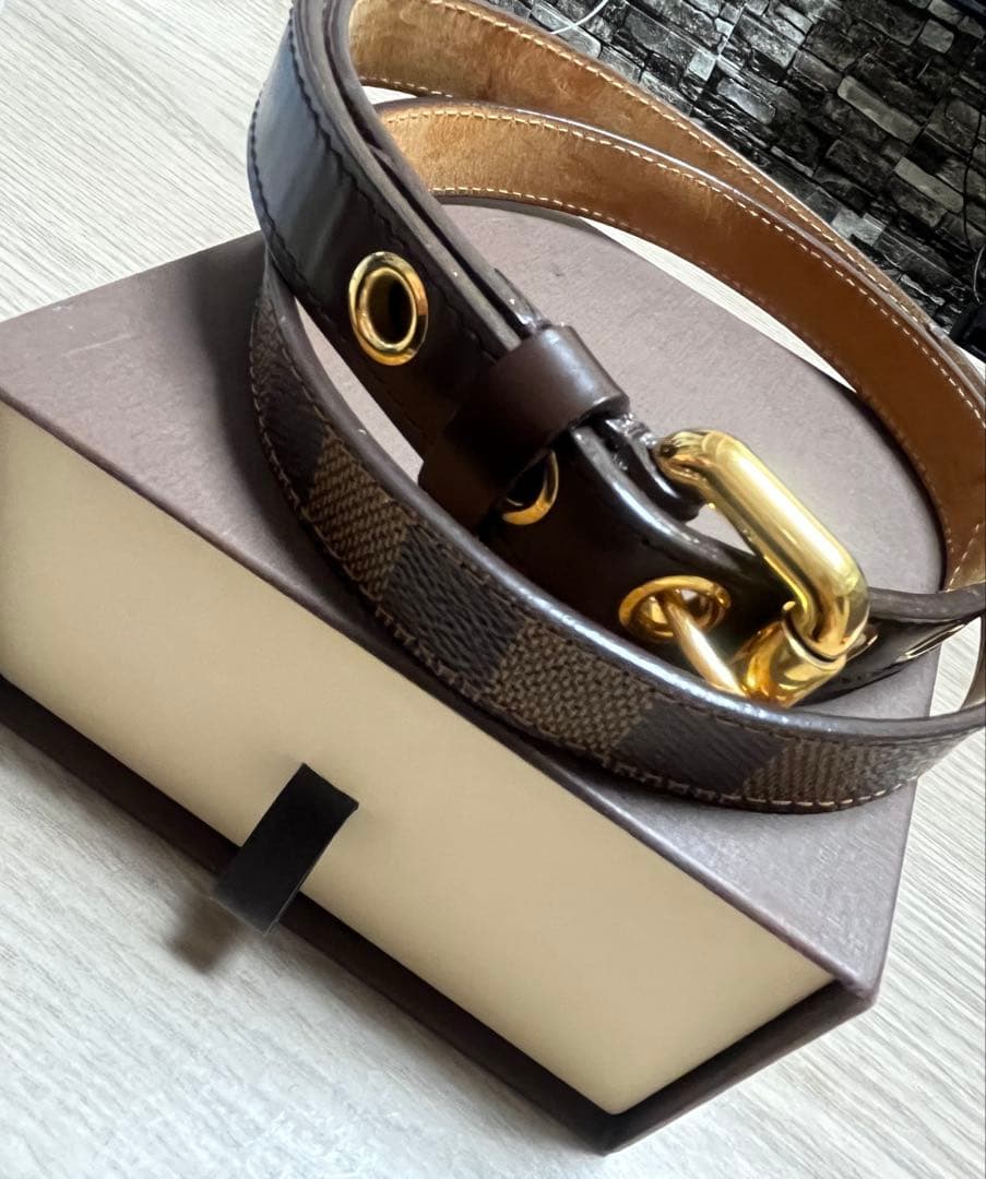 【美品】LOUIS VUITTON ダミエベルト