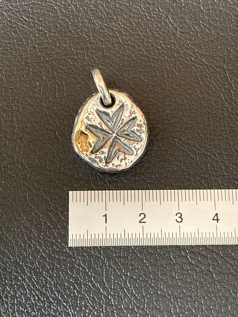 BWL ハンマードメダリオンペンダント 18金オーバーレイ ガボール A&G