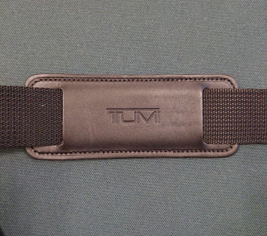 美品✨TUMI メンズ ビジネス タオス 6890D オールレザー ブラウン 茶