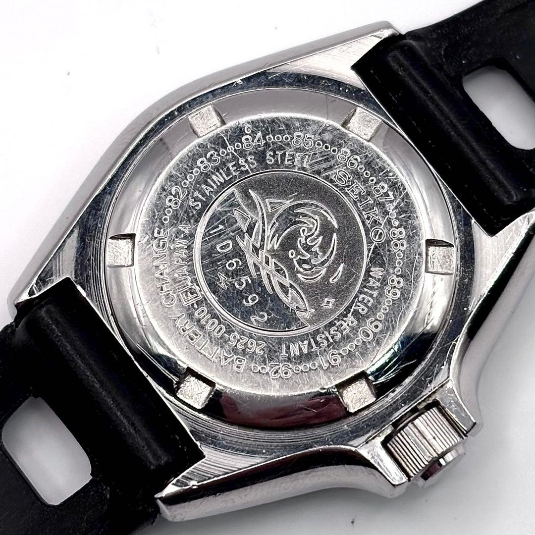 SEIKO ダイバーズウォッチ クォーツ レディース 稼働品 新品電池