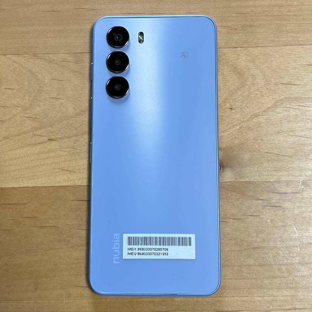 nubia S 5G ワイモバイル ライトパープル 本体
