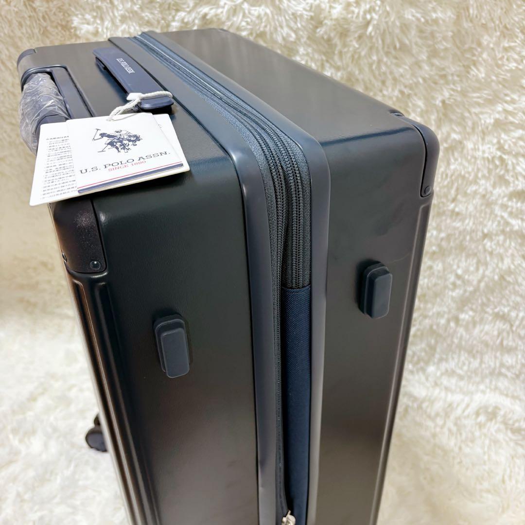 【ぼんす】美品 ユーエスポロ スーツケースキャリーバッグ ネイビー60L
