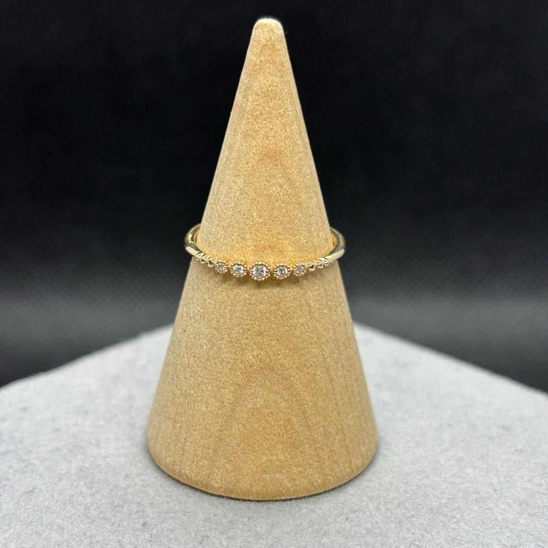 即決 4°C ヨンドシー K10 イエローゴールド リング 指輪