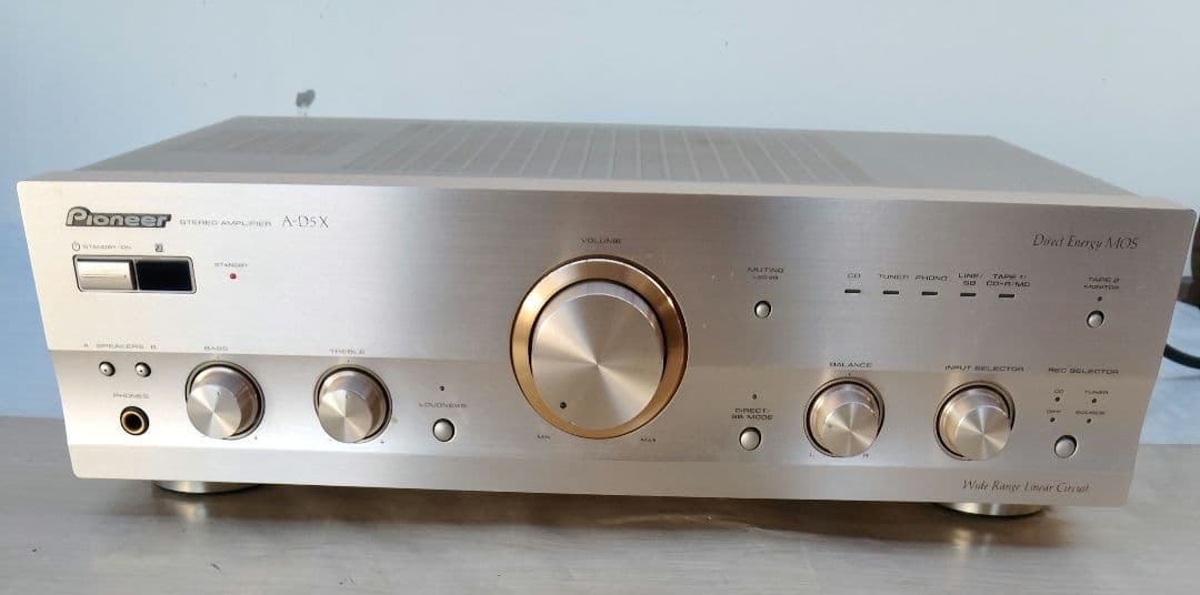 パイオニアプリメインアンプ「Pioneer A-D5X」動作品(よ39)