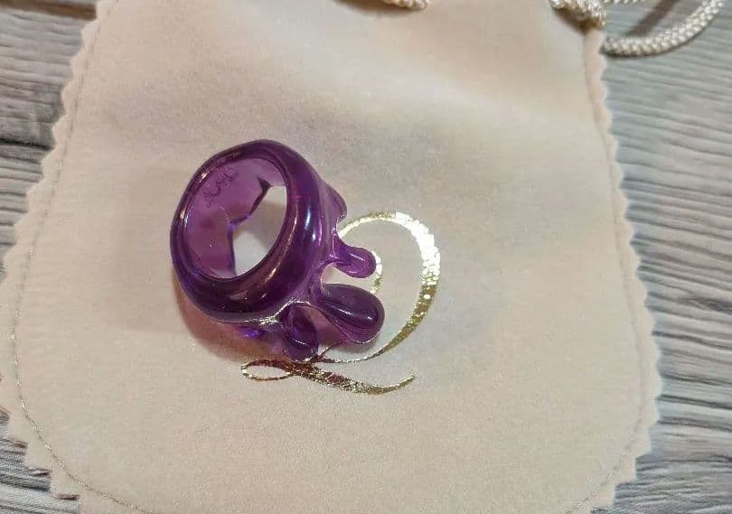 Q-Pot. メルトリング 紫色