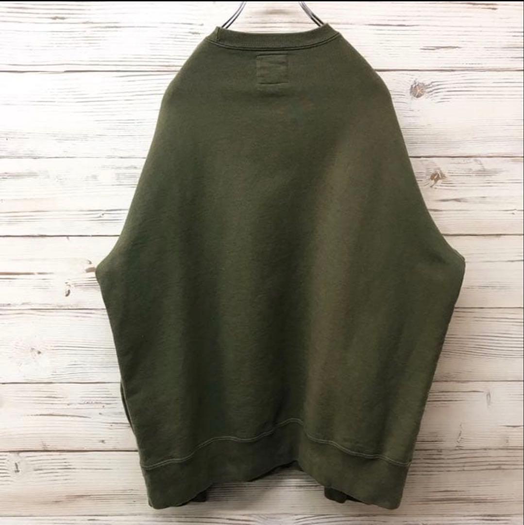Supreme オリーブ グリーン スウェット