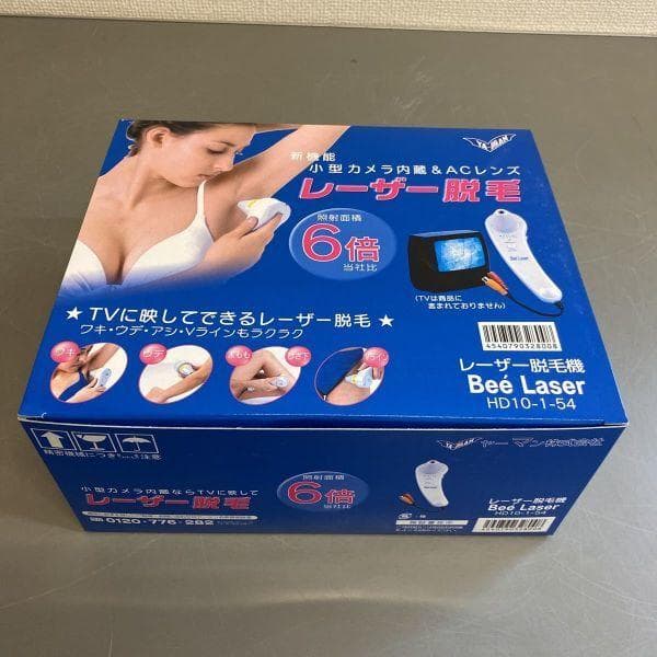 未使用品 ヤーマン レーザー脱毛器 小型カメラ内蔵 レーザー脱毛