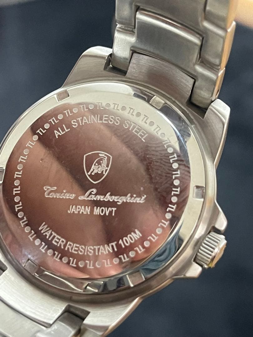 Lamborghini メンズ ウォッチ レッド
