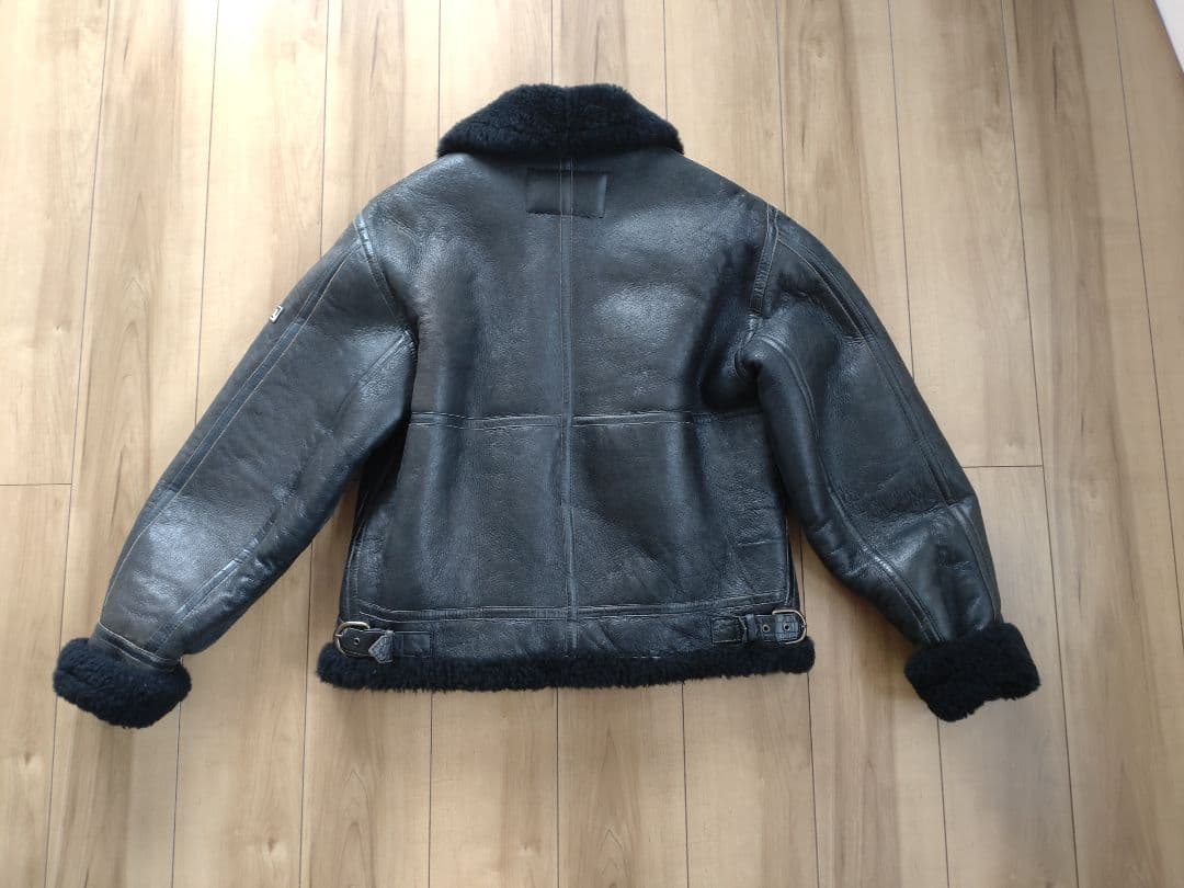 y*7様 ハーレーダビッドソン B-3 レザー ボアジャケット シープスキン X