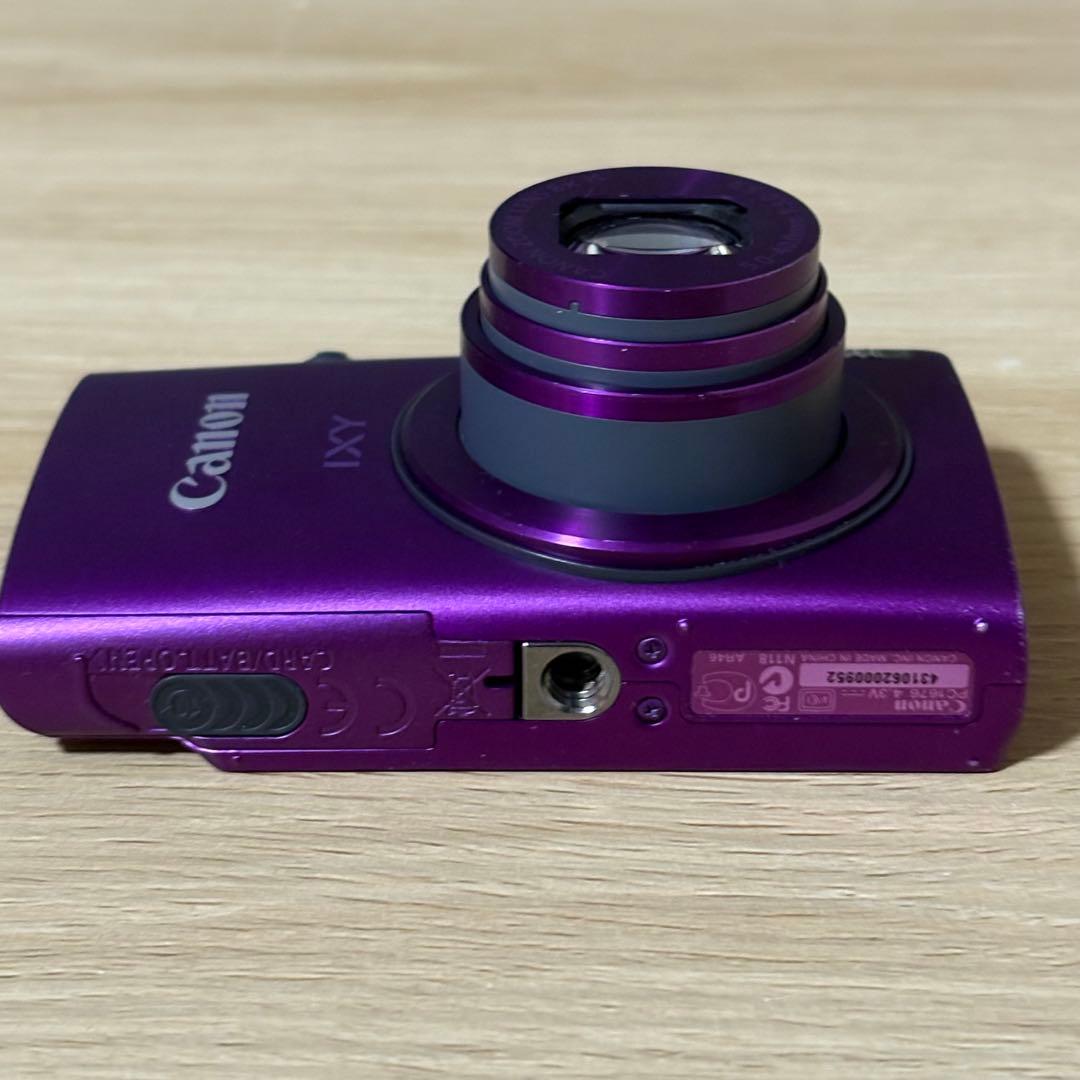【オールドコンデジ】Canon IXY 600F パープル　デジタルカメラ