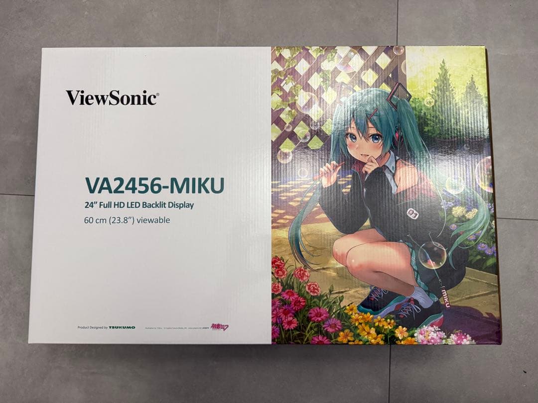 初音ミク ディスプレイ モニター 23.8型フルHD