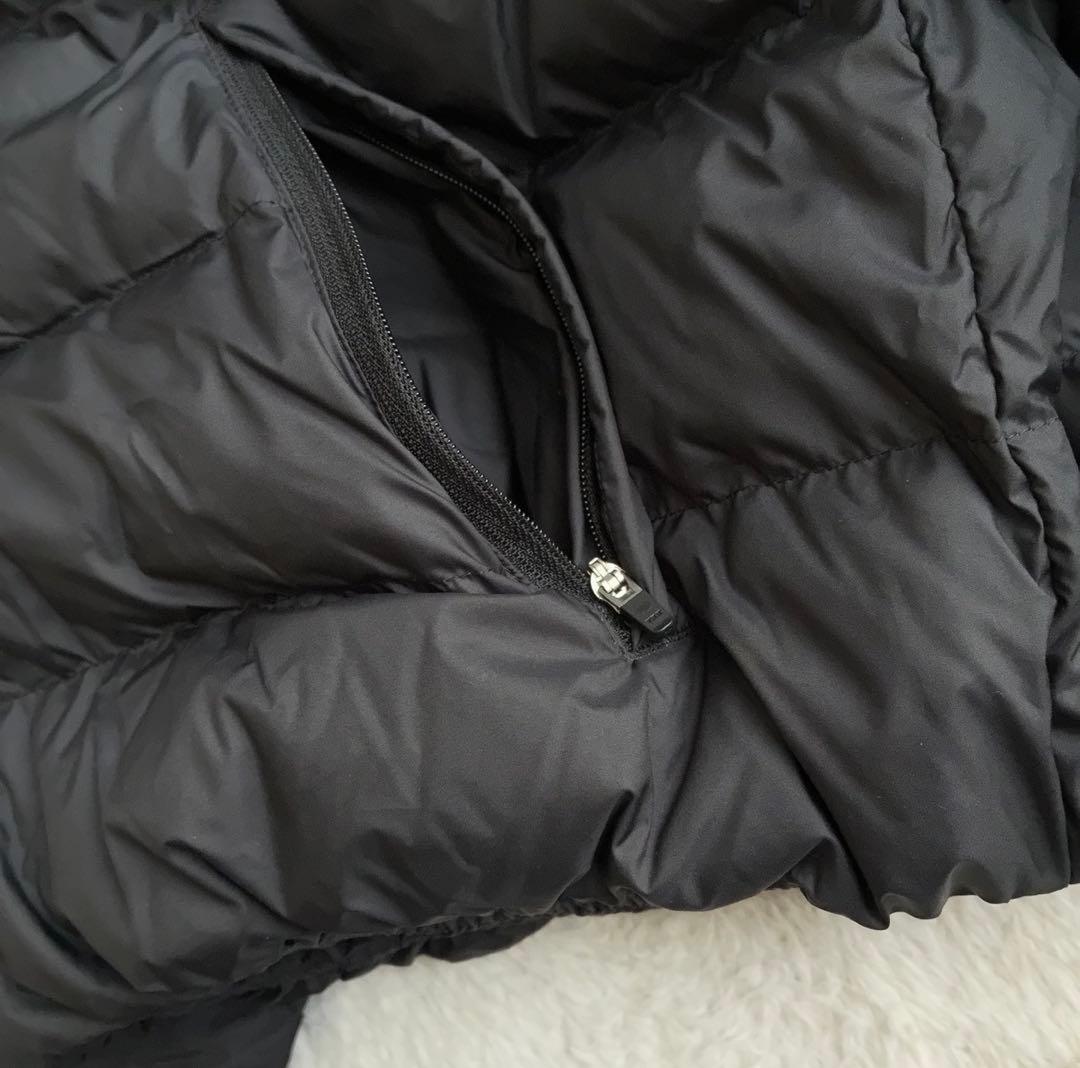 美品 オーシバル Bshop フード付き ダウンジャケット 24AW 黒