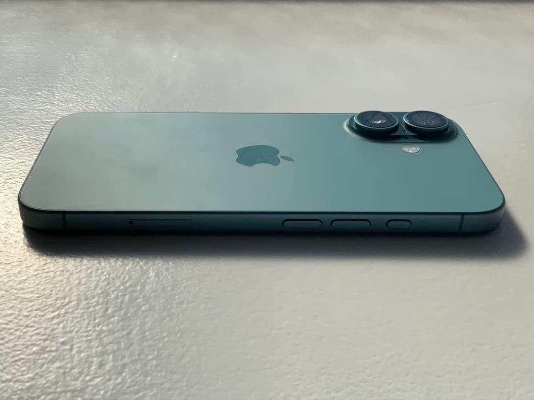 Apple iPhone16 128gb ティール