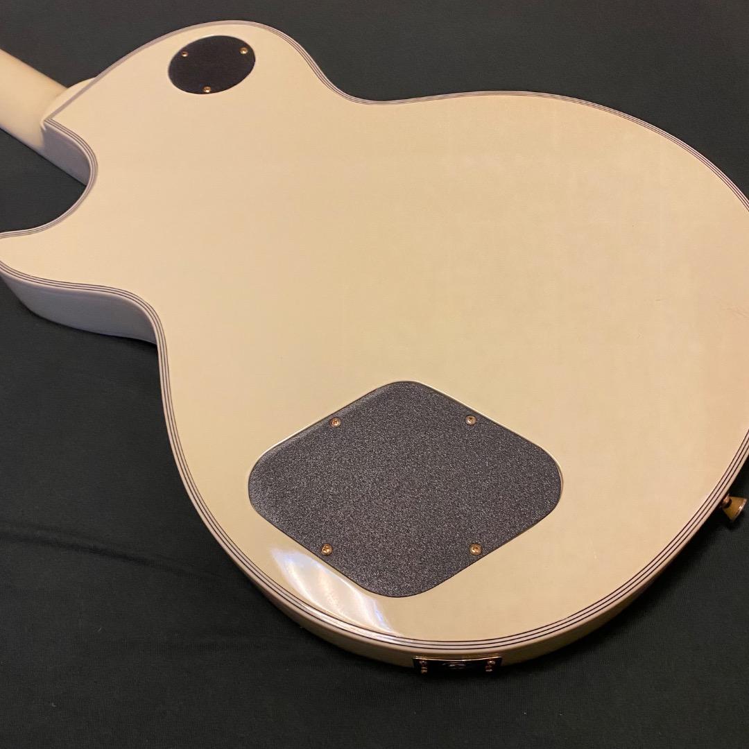 個人工房製 レスポールカスタム仕様 ホワイト ゴールドパーツ ハードケース付