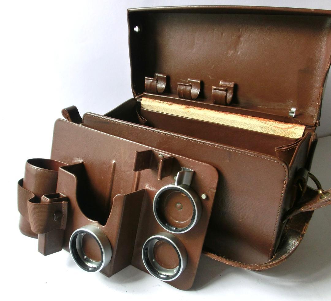 ● Leica レザー カメラバッグ ブラウン