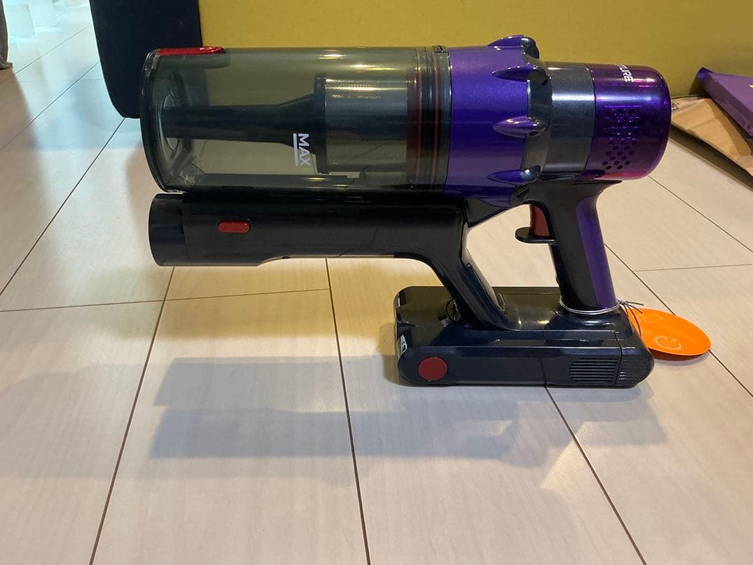 SMOTURE コードレススティッククリーナー パープル