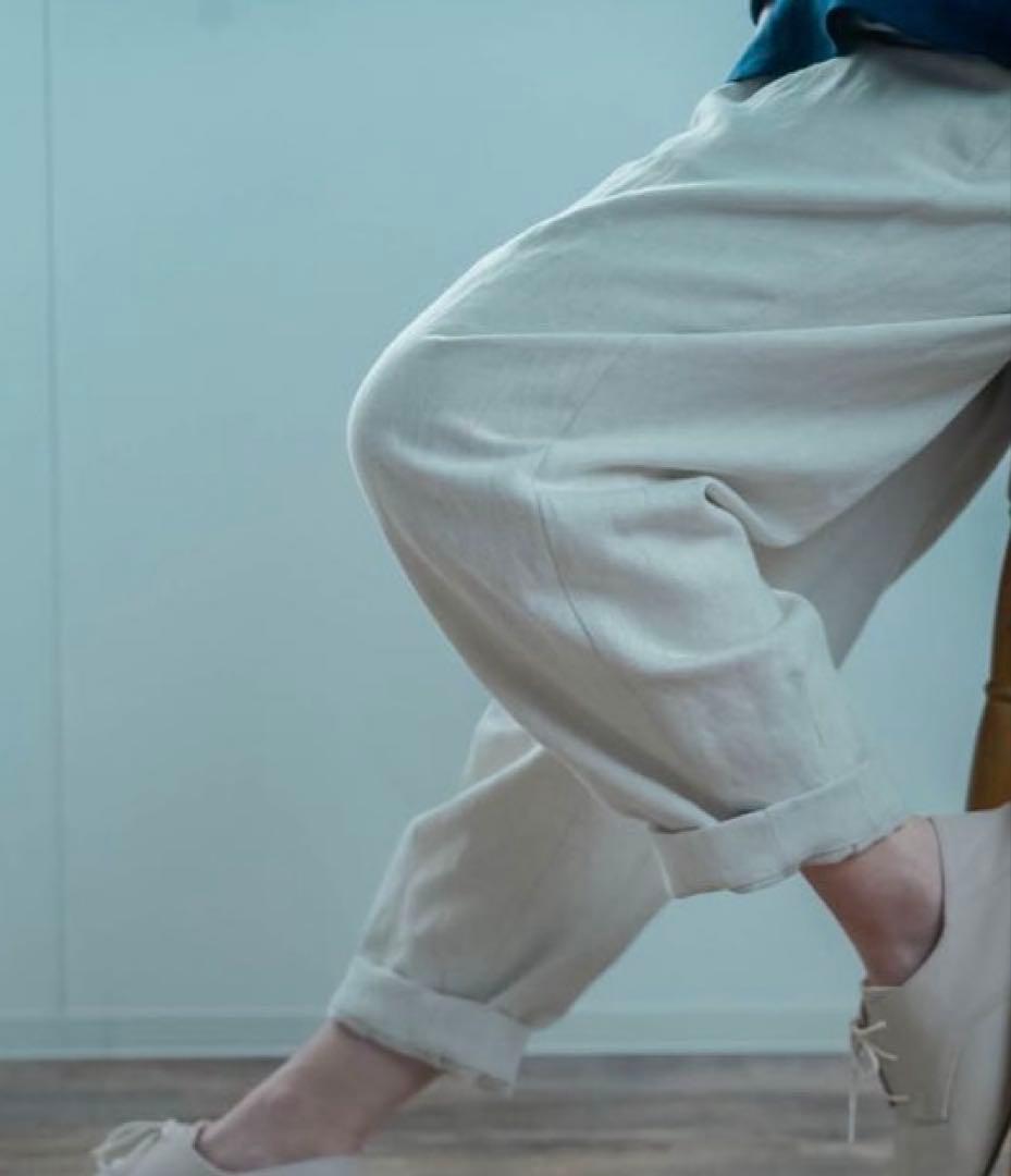 ★mar さま専用★wafu.リネンデニム　白＆ペチパンツ白