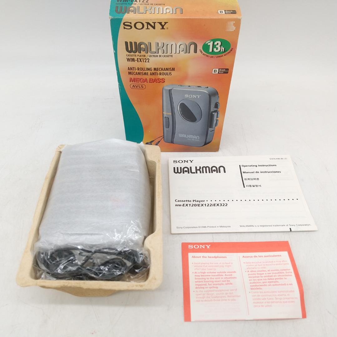 3024番 SONY WALKMAN WM-EX122 カセットプレイヤー