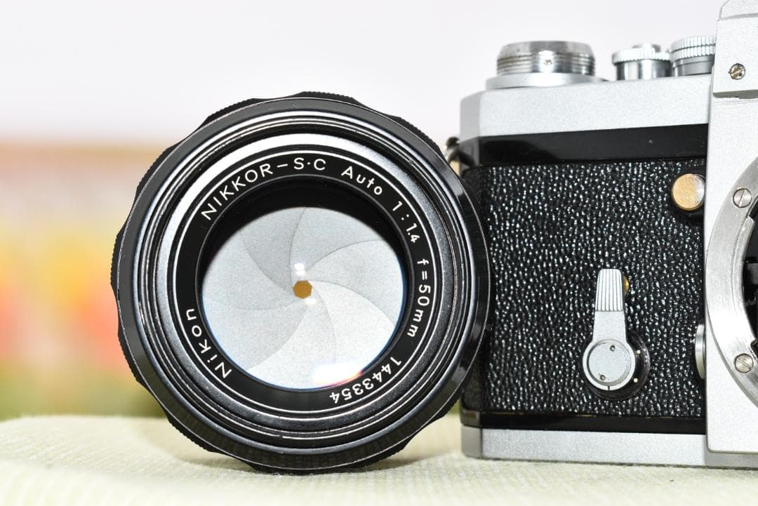 【整備済】ニコン Nikon F アイレベル 富士山 + 50mm F1.4