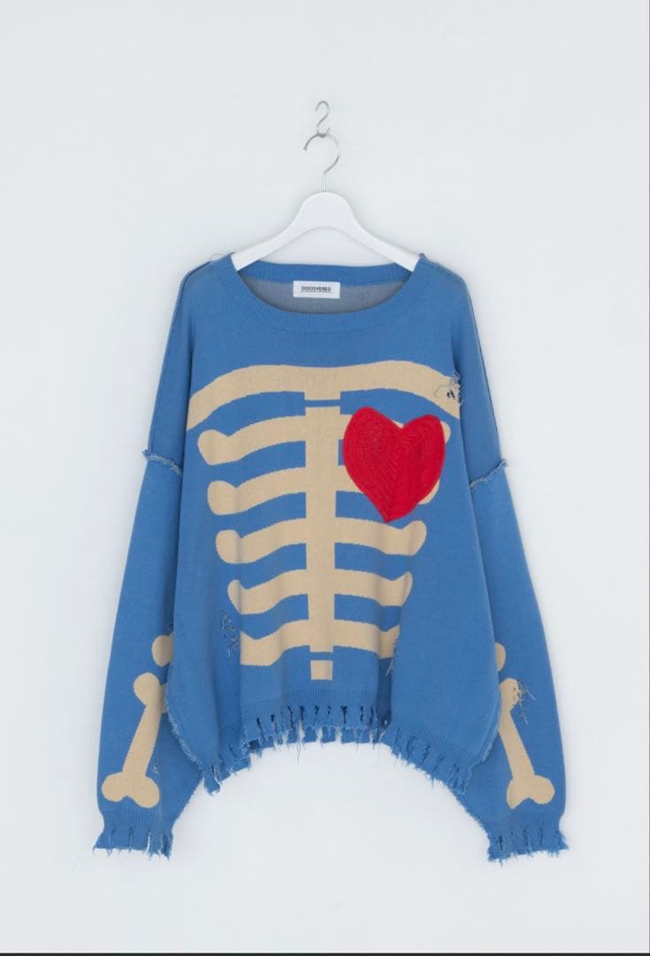 【DISCOVERED】COTTON BONE KNIT