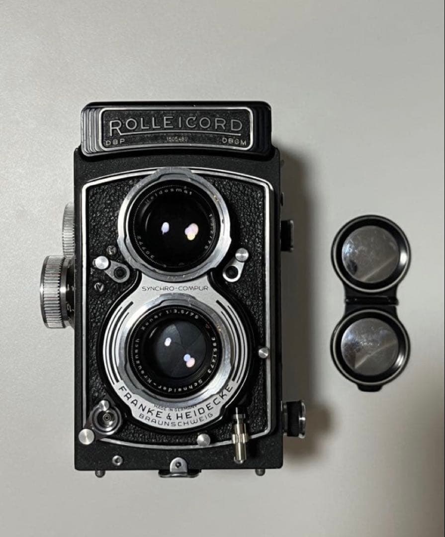 【返品保証・完動美品】ROLLEICORD V Xenar 75mm F3.5