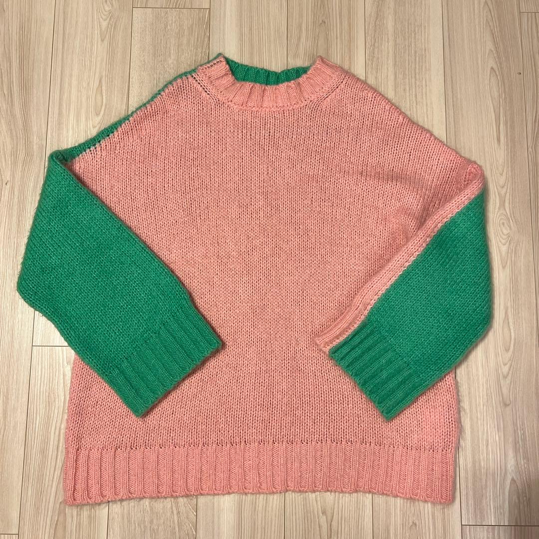 JW ANDERSON バイカラー長袖セーター