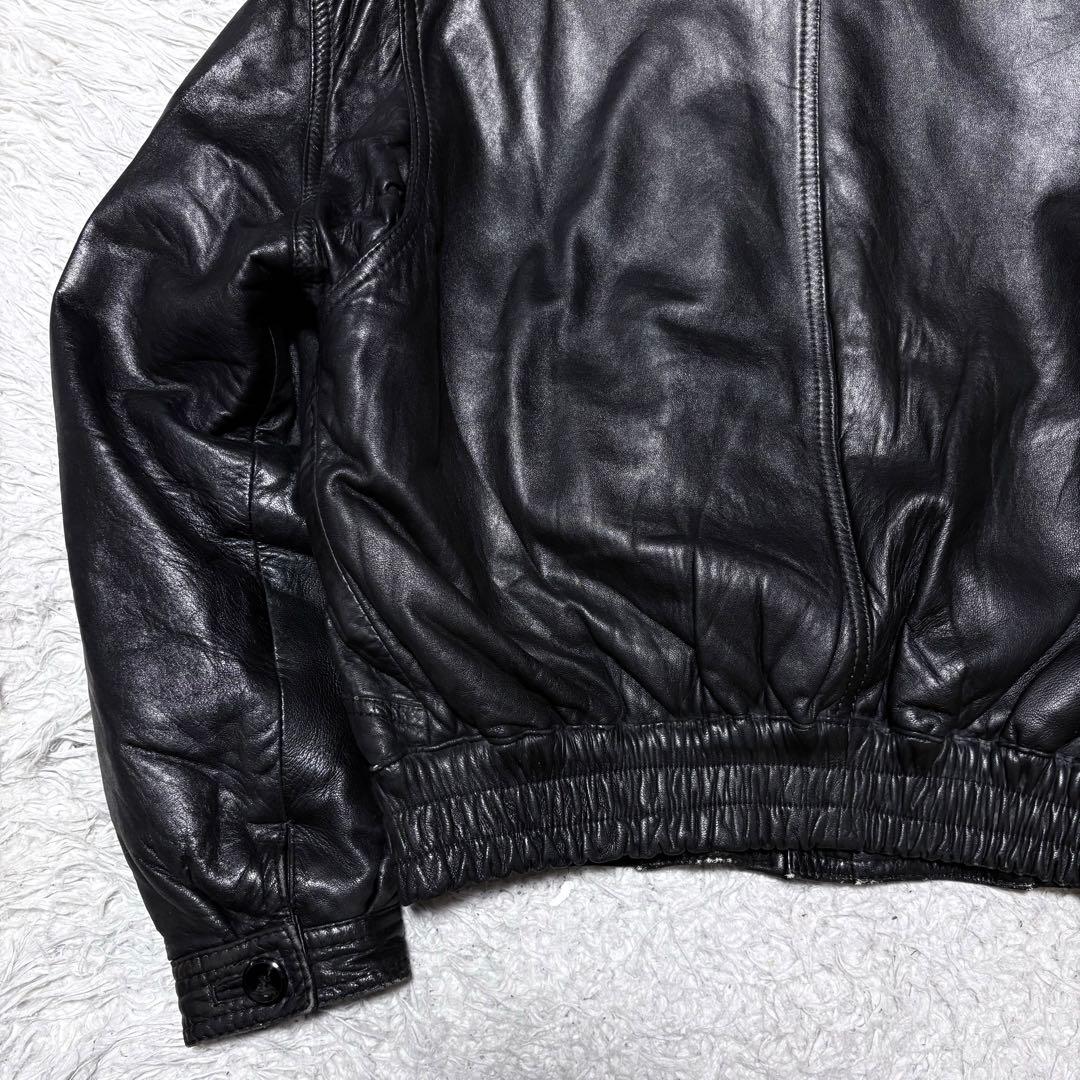 ジャケット・アウター 00s vintage g1 flight jacket black y2k