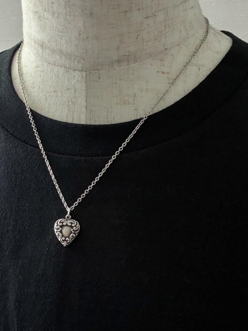 スウィートハートジュエリーWAVE 波 シルバー ヴィンテージネックレスNAVY