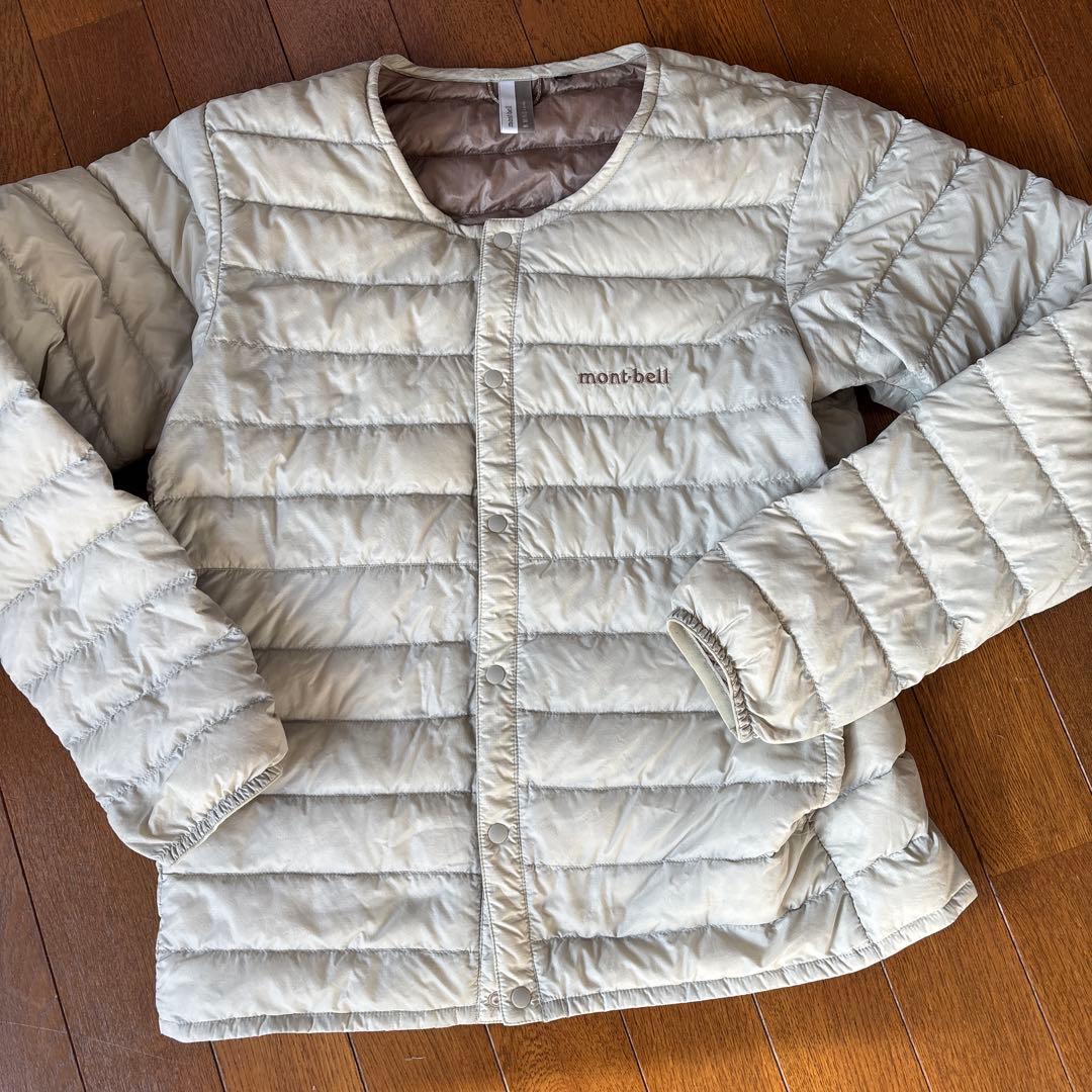 mont-bell アイボリー ダウンジャケット