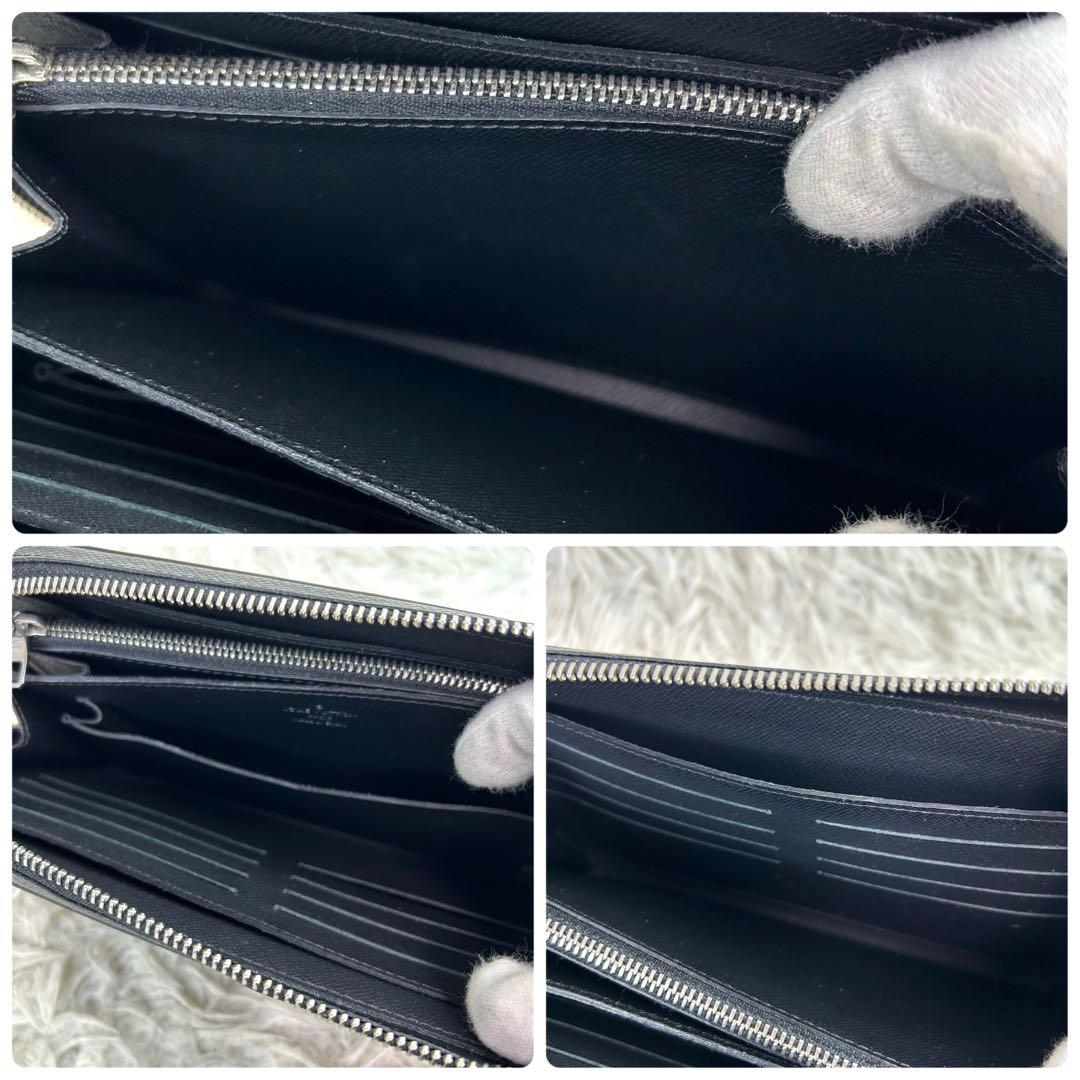 ✨極美品 ルイヴィトン ジッピーXL タイガ ブラック セカンドバッグ シルバー