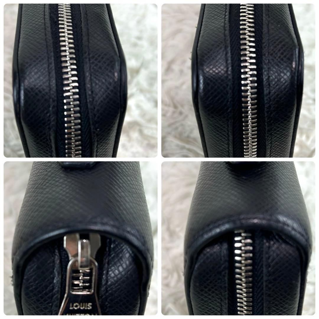 ✨極美品 ルイヴィトン ジッピーXL タイガ ブラック セカンドバッグ シルバー
