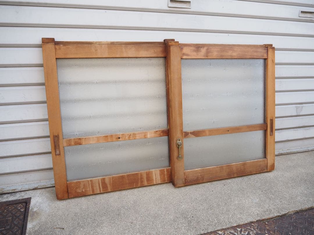 古民家　建具2枚　アンティーク　昭和レトロ