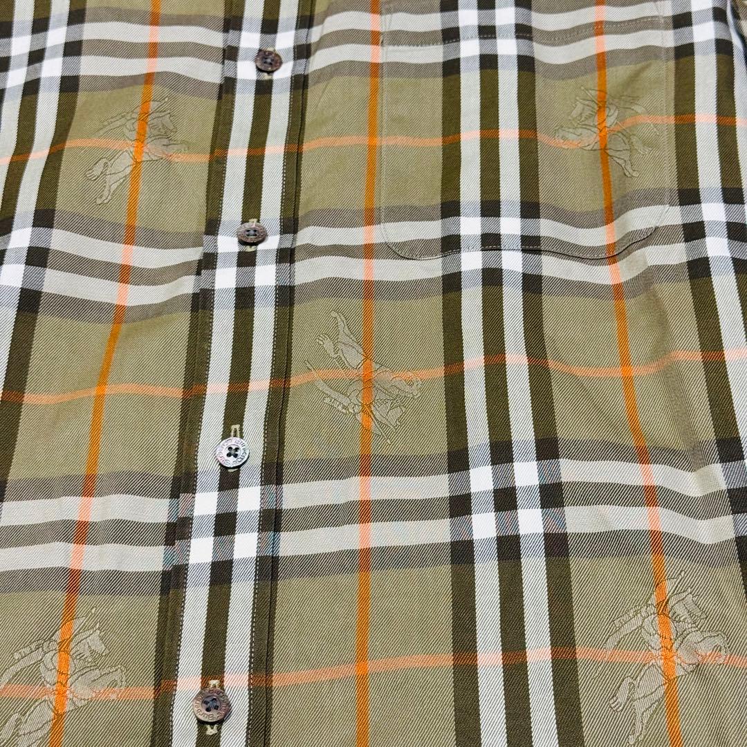 極美品✨バーバリー シャツ ノバチェック シャドーホース 長袖 90's