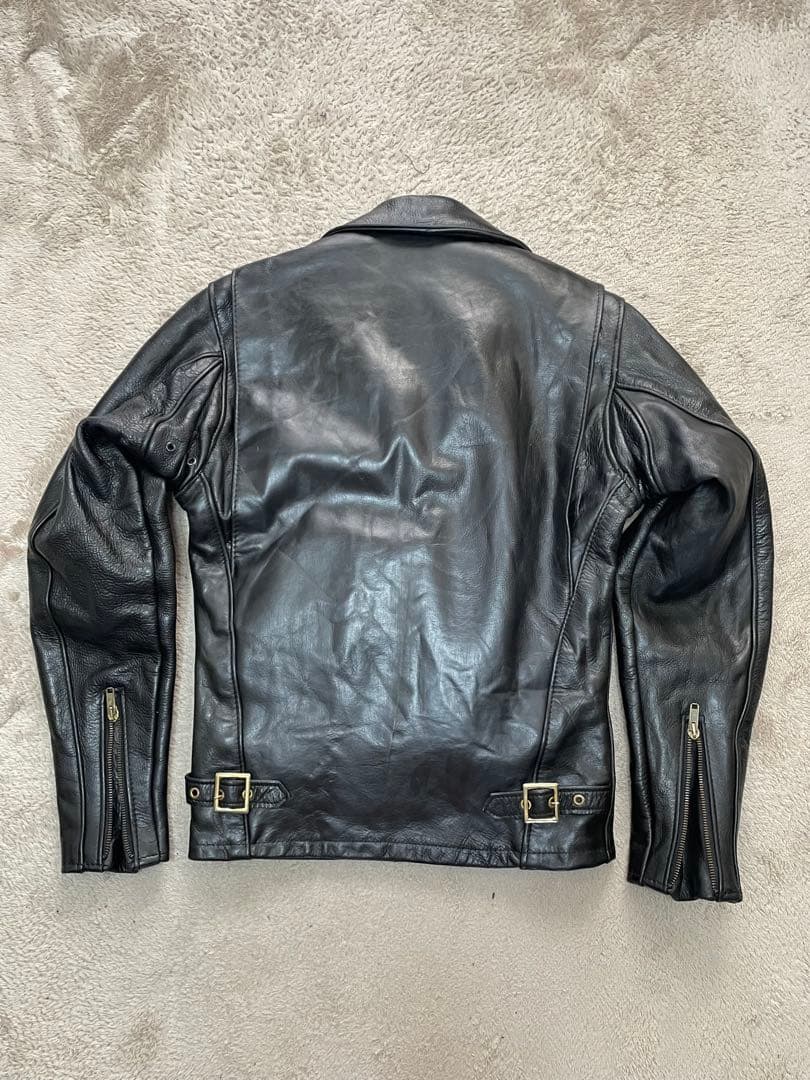 【週末セール】美品 Schott .N.Y.C ショット シングル ライダース