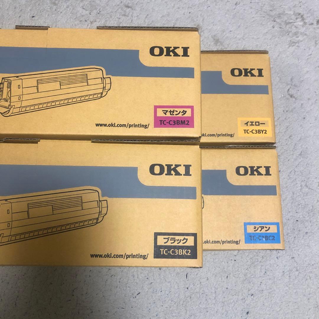 OKI 純正トナーカートリッジ （大）４色セット TC-C3B No.2