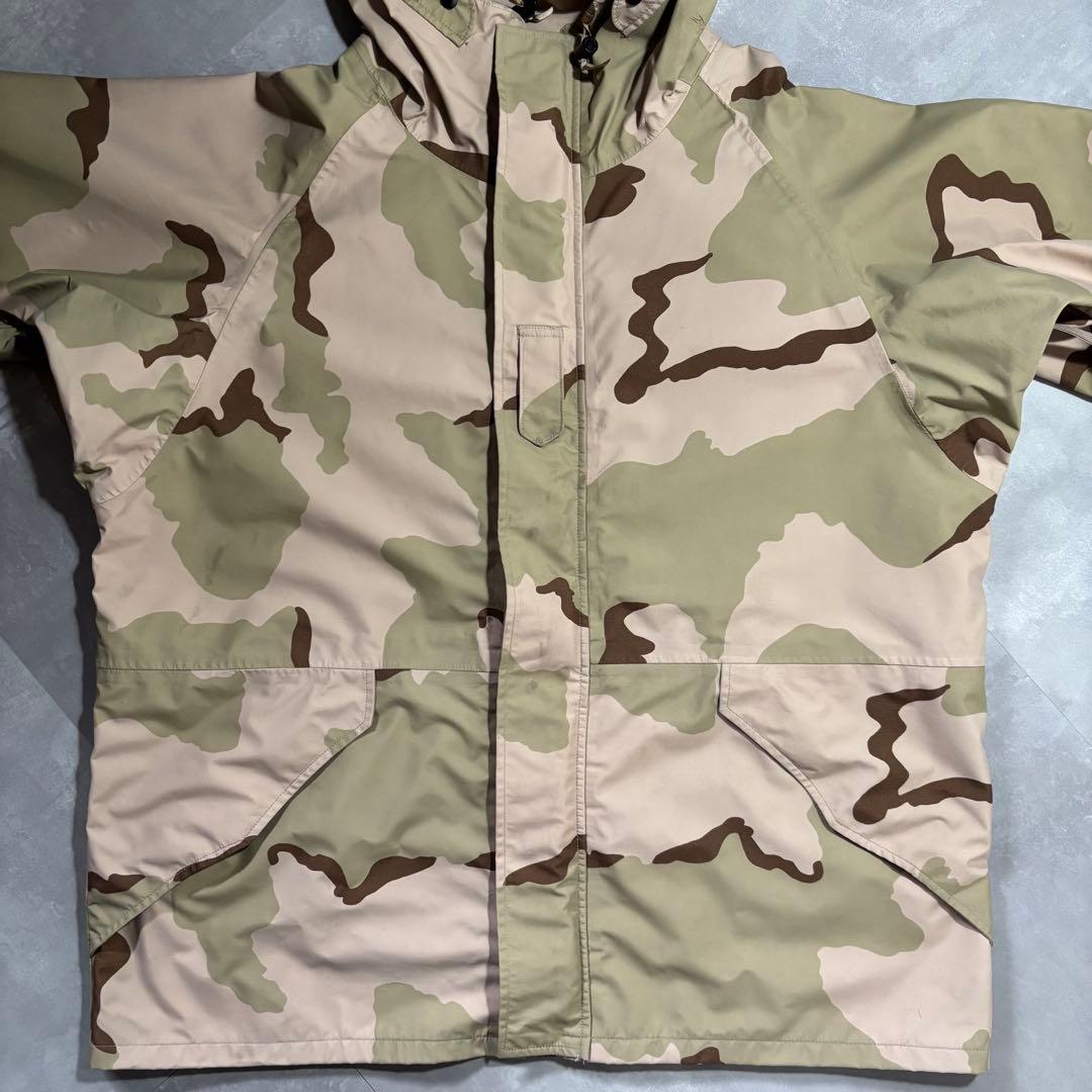 ECWCS ゴアテックスパーカー GORE-TEX デザートカモ 米軍　迷彩　茶