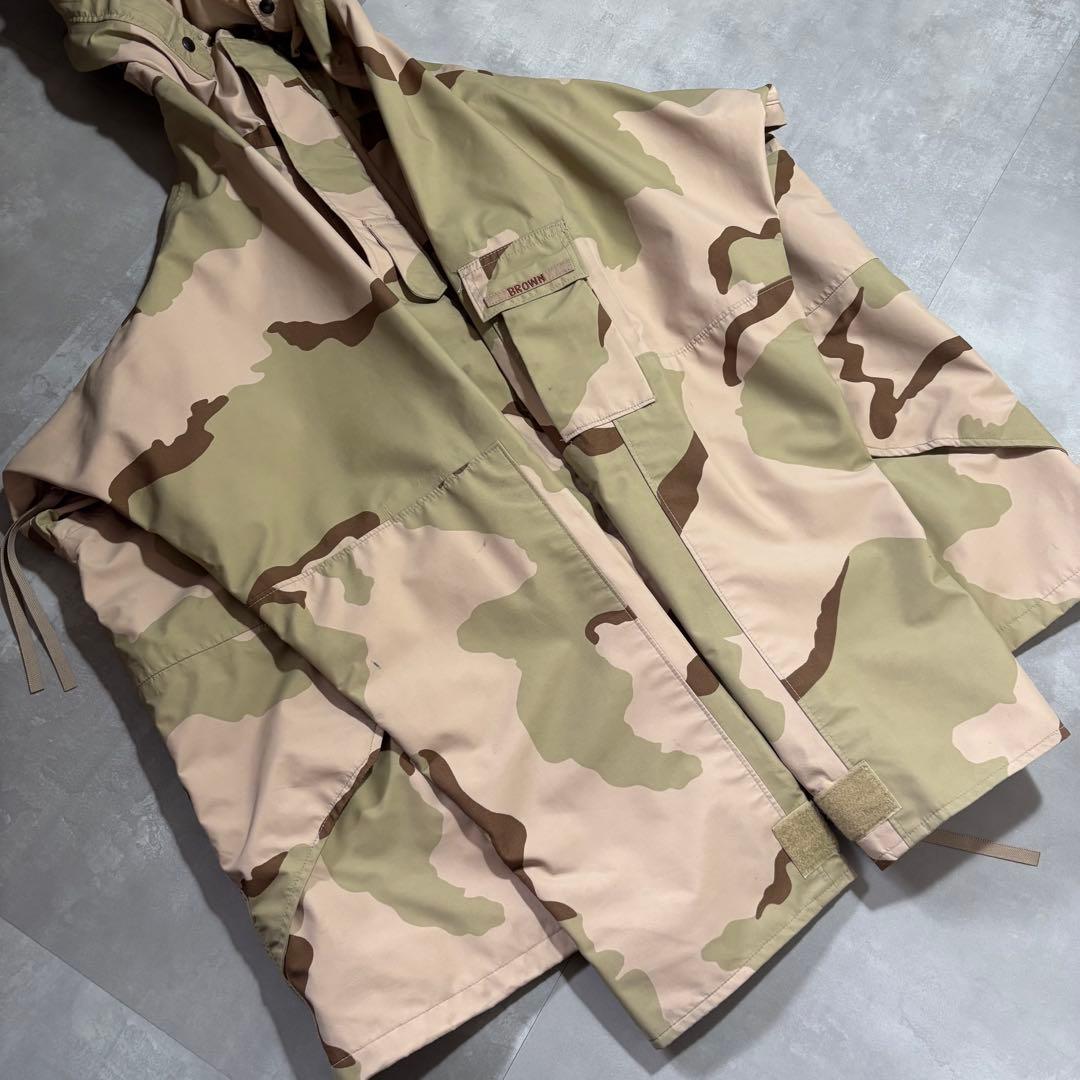 ECWCS ゴアテックスパーカー GORE-TEX デザートカモ 米軍　迷彩　茶
