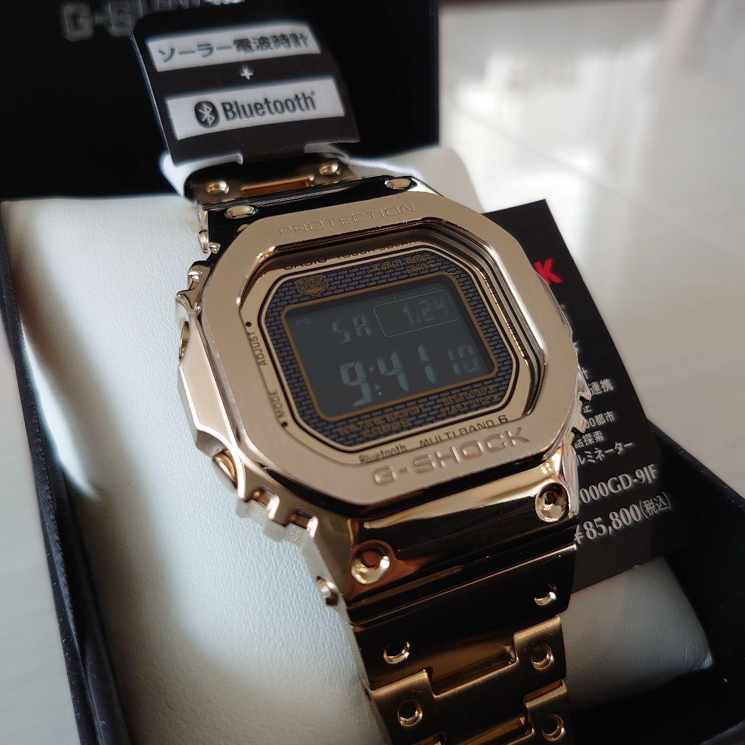 G-SHOCK GMW-B5000GD-9JF ゴールド