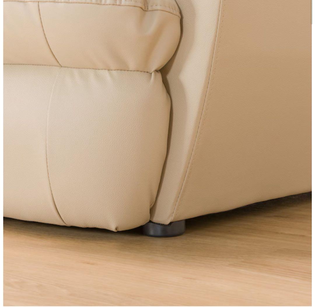 傷・汚れに強い合成皮革 2人用ソファ (Nシールド ビット3KD BE)