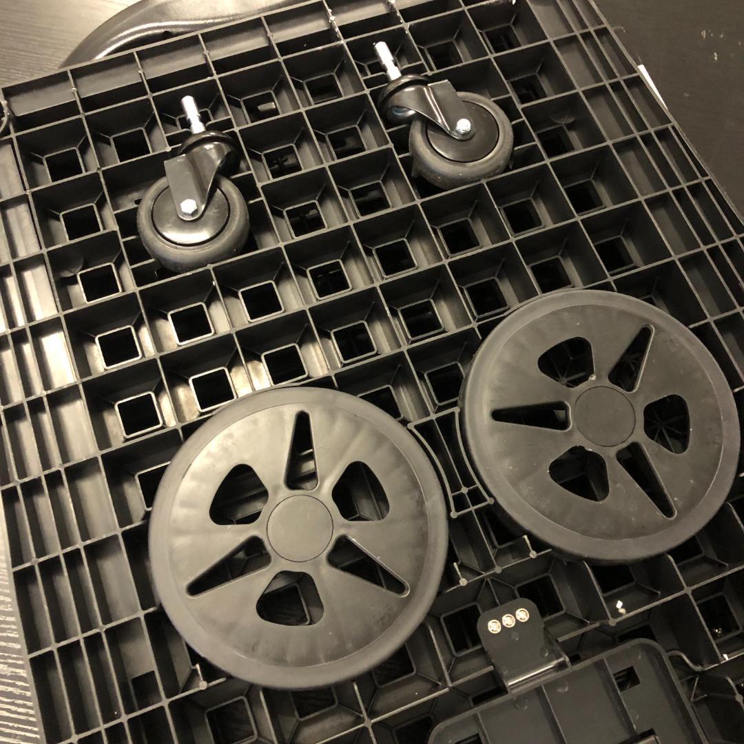 折りたたみ式カート ショッピングカート ダブルレイヤートローリー/ヤS3101