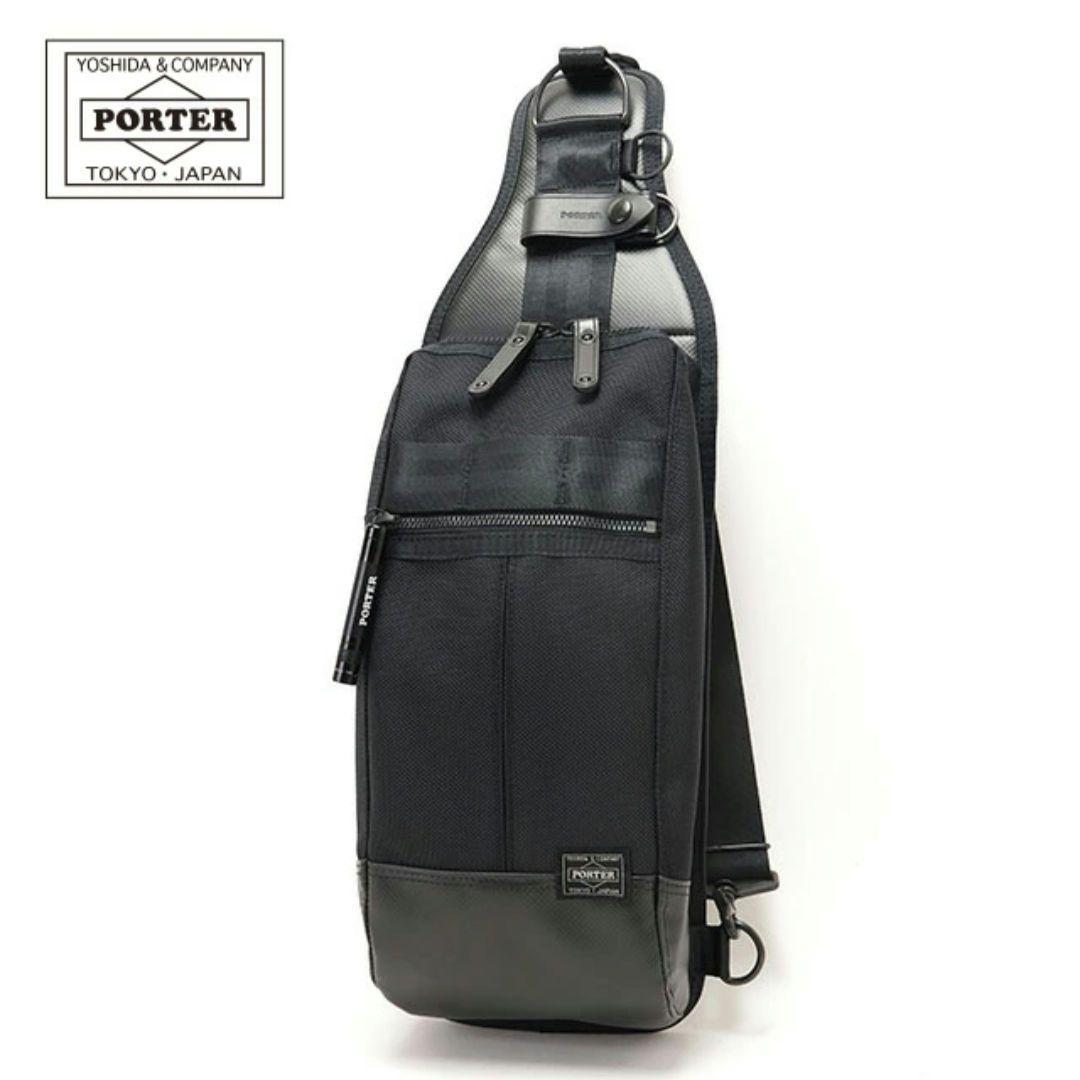 ほぼ新品✨現行タグ ポーター ヒート スリングショルダー マグライト ブラック
