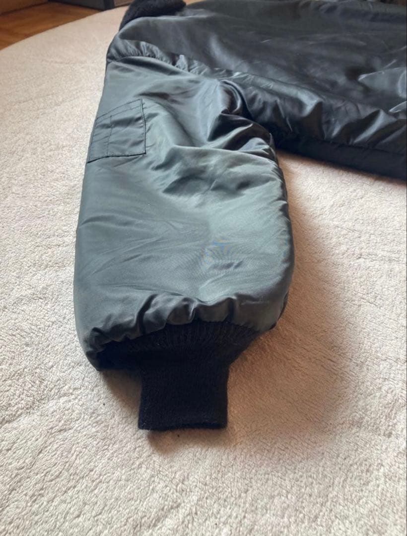 Dickies USA製 フライトジャケット ボア ブラック SUPREME