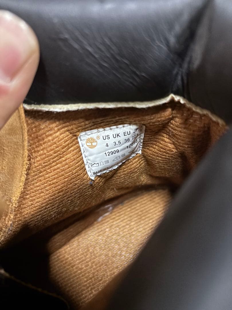 Timberland インチブーツ レディース22.5cm ウォータープルーフ