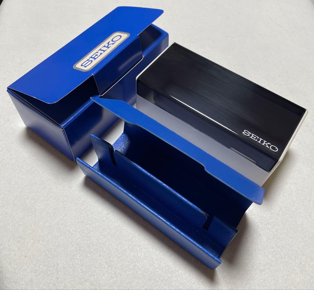 未使用品　セイコー　セカンドダイバー用　専用ボックス、外紙箱付き