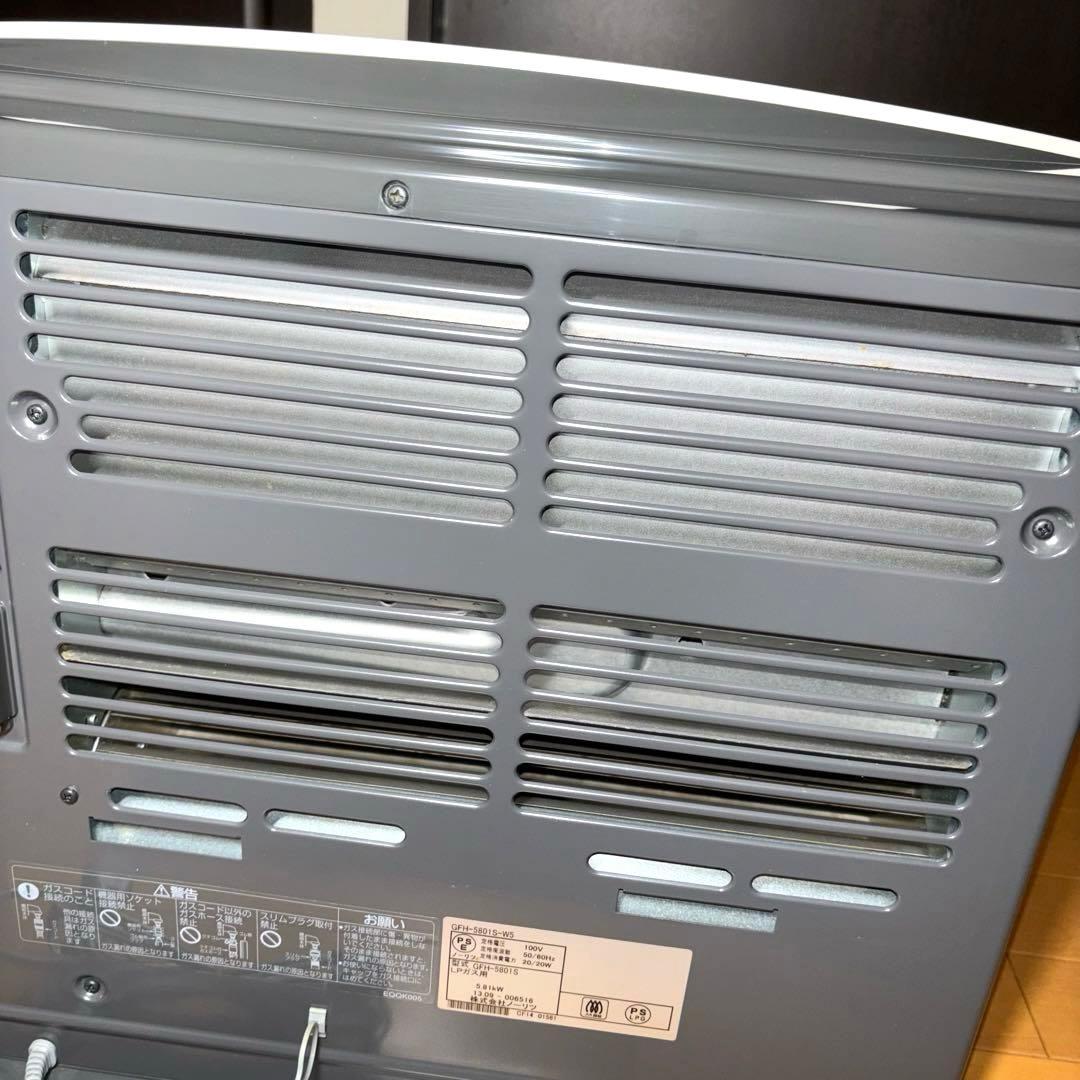 NORITZ ノーリツ ガスファンヒーター GFH-5801S-W5 LPガス用