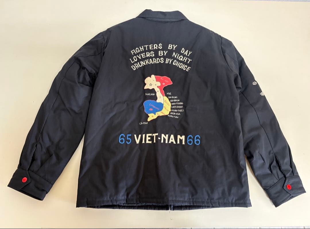 テーラー東洋　TT15800リバーシブルベトナムジャケット ブラックL