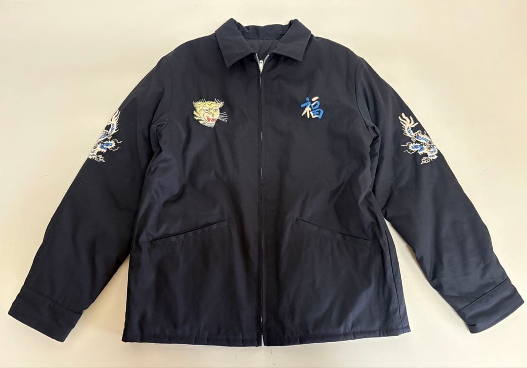 テーラー東洋　TT15800リバーシブルベトナムジャケット ブラックL